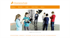 Desktop Screenshot of oranienschule.de